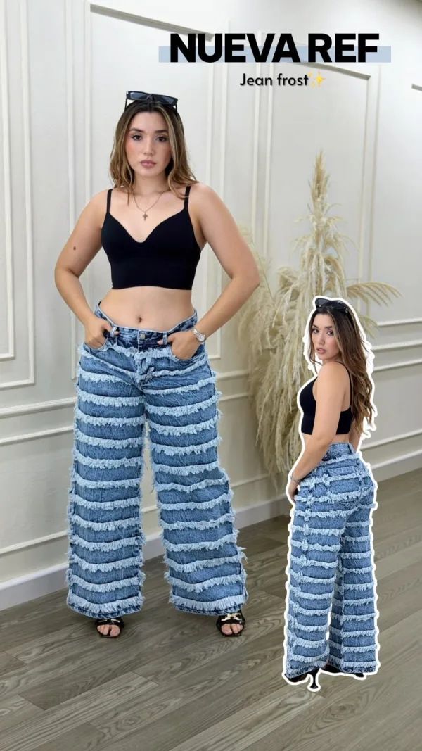 JEANS DAMA PALAZZO